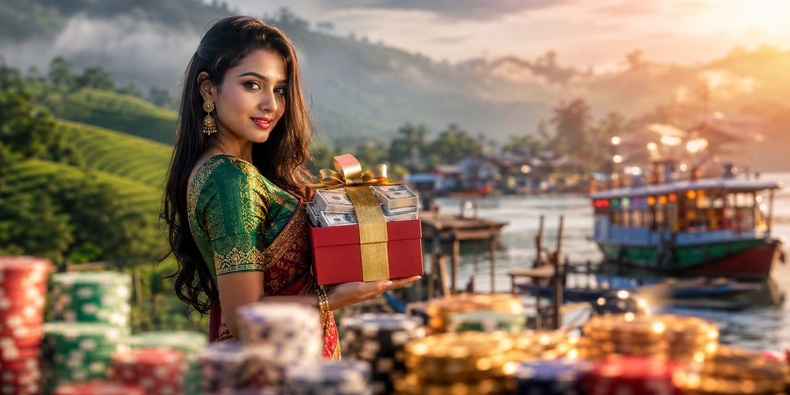 রাঙ্গামাটিতে বিনোদন ক্যাসিনো টিয়া গার্ডেনে